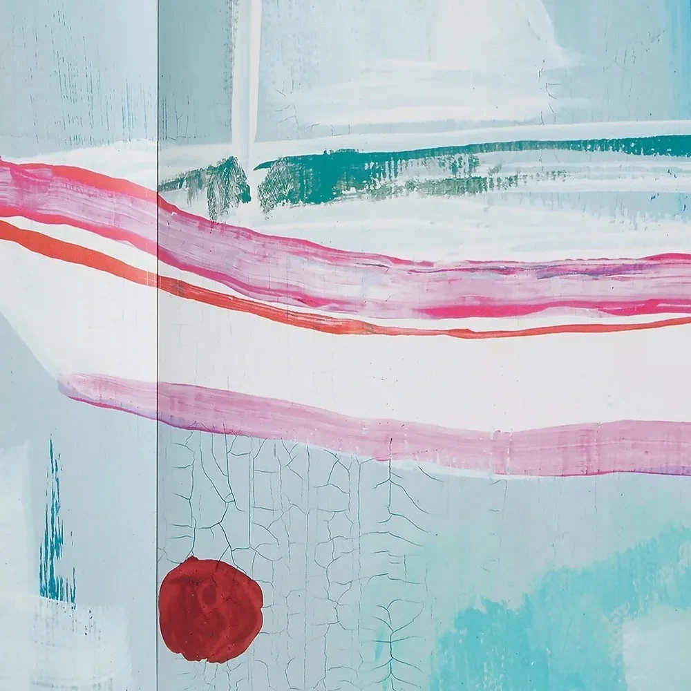 Anthropologie-Décor Mural Sailing Scene